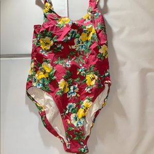 Large women’s one piece swimsuit